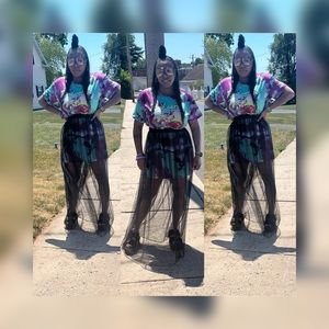 Black Tulle Skirt